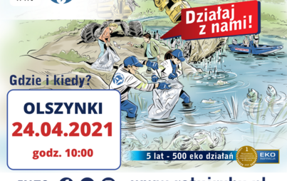 Zdjęcie do VII Sprzątanie Brzeg&oacute;w Warty od źr&oacute;deł do ujścia 2021